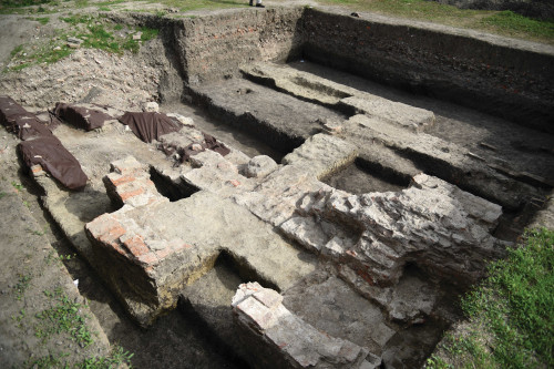 Fig.10. Secțiunile D4, D5, E4 și E5, vedere generală dinspre nord-vest.