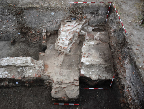Fig.6. Absidiola sudică, vedere dinspre vest.