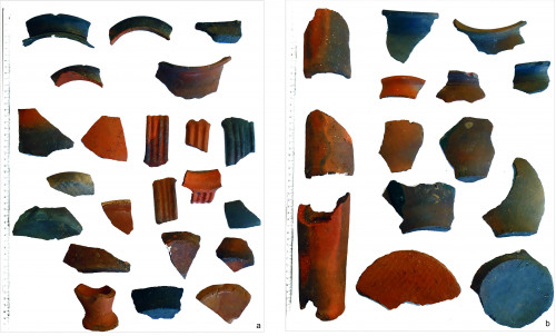 Fig. 3. Sibiu, Filarmonici 17, 2021 – material arheologic din complexul cx 4