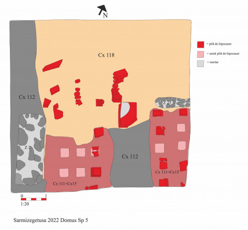 Fig. 2. Desen de plan al Sp5.
