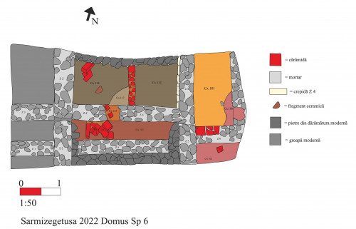 Fig. 3. Desen de plan al Sp6.