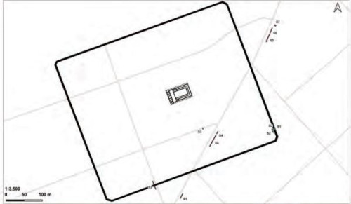 Fig. 1. Berzovia. Cercetări arheologice 2022.