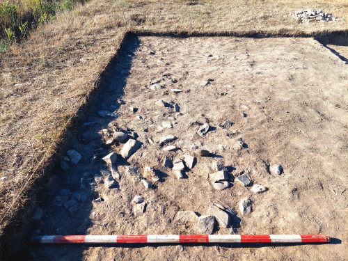 Fig. 6. S21 Dărâmătură romană târzie. Vedere dinspre N.