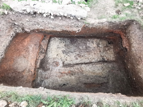 Fig. 7. Sector 1. Profil sudic reprezentând faza de piatră.