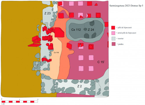 Fig. 2. Desen de plan al SP5.