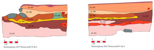 Fig. 5. Desen de profil al SP4.