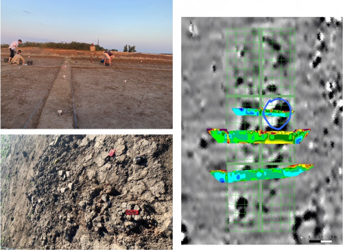 Fig. 1. Sultana: Sectorul Off-tell. Zona investigată în campania 2023.