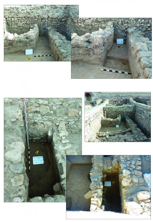 Fig. 5. Edificiul E2, C7, complexele ȘIV și G8.