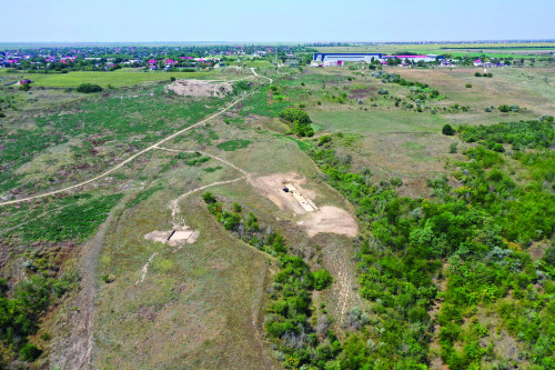 Fig. 2. Vânători - La Jolică. Vedere aeriană.