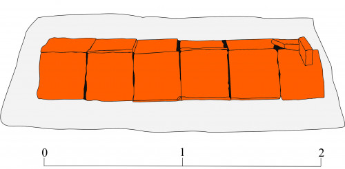 Fig. 2.3. Mormântul cercetat.
