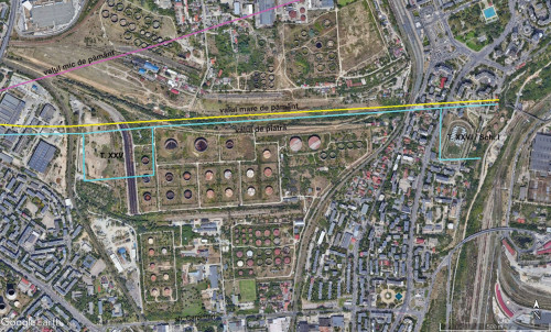 Fig. 1. Localizarea fortificației XXV Tocilescu.