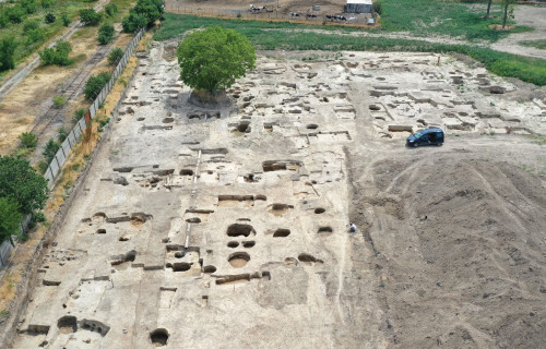 Fig. 15. Imagine de ansamblu a cercetărilor din marginea de Est a proprietății OMV-Petrom.