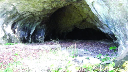 Fig. 1. Peștera nr. 1 imagine de ansamblu.