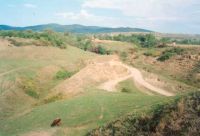 Chronicle of the Archaeological Excavations in Romania, 2001 Campaign. Report no. 62, Cârlomăneşti, Cetăţuia, La Arman<br /><a href='CronicaCAfotografii/2001/062/007.jpg' target=_blank>Display the same picture in a new window</a>