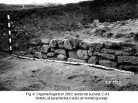 Chronicle of the Archaeological Excavations in Romania, 2003 Campaign. Report no. 97, Jurilovca, Capul Dolojman.<br /> Sector sectorIAB.<br /><a href='CronicaCAfotografii/2003/097/sectorIAB/jurilovca-argamum-4-sector-iab.jpg' target=_blank>Display the same picture in a new window</a>