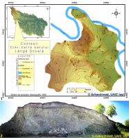 Chronicle of the Archaeological Excavations in Romania, 2012 Campaign. Report no. 109.2, Costeşti, Cier/Lângă Şcoală<br /><a href='CronicaCAfotografii/2012/109B-COSTESTI-IS/fig-4-costesti-ridicarea-topo-si-frontul-deschiderii-naturale.jpg' target=_blank>Display the same picture in a new window</a>