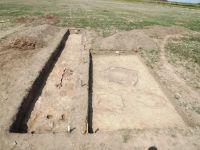 Chronicle of the Archaeological Excavations in Romania, 2017 Campaign. Report no. 17, Giurgeni, Oraşul de Floci<br /><a href='CronicaCAfotografii/2017/01-Cercetari-sistematice/017-Giurgeni-jud-Ialomita/s-x-cas-a.JPG' target=_blank>Display the same picture in a new window</a>